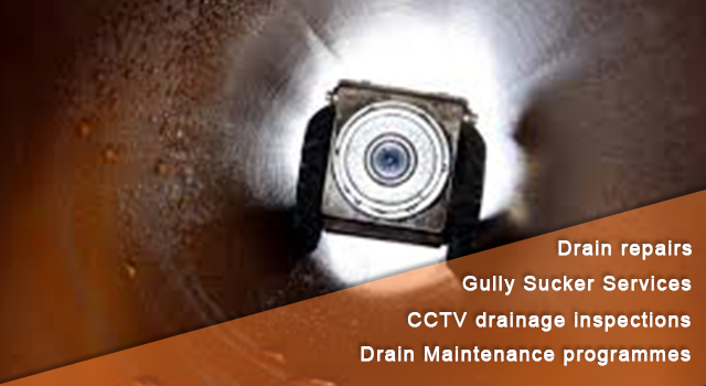 Drainage inspections with CCTV in Glasgow